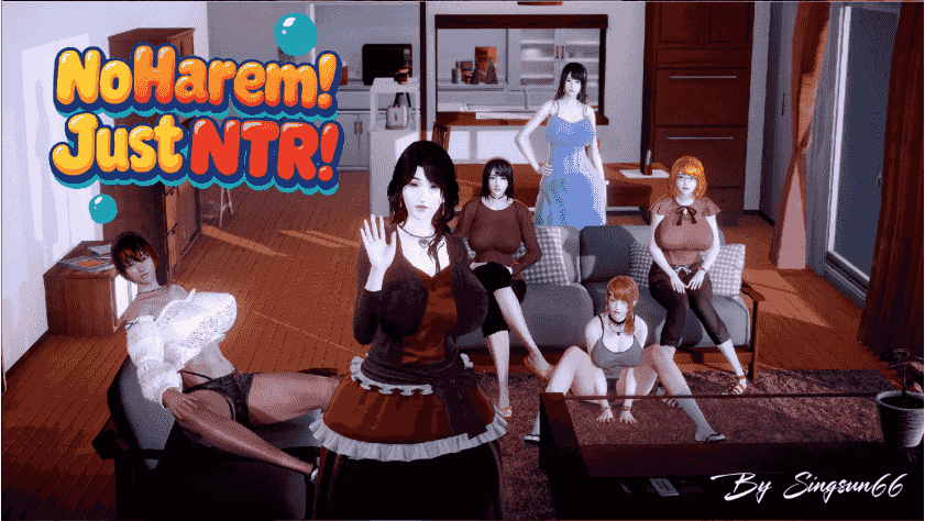 【欧美SLG/汉化/动态】没有后宫只是NTREp.1 AI版【PC+安卓/1.61G/更新】No Harem Just NTR [Ep.1]